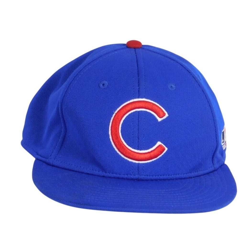 Chicago Cubs Team MLB Hat Cap OC Sports Blue Mens Size M/L Baseball A-Flex Hat3
